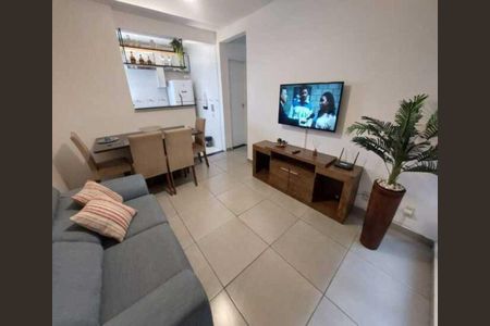 Sala de apartamento para alugar com 2 quartos, 55m² em Mariléa Chácara, Rio das Ostras