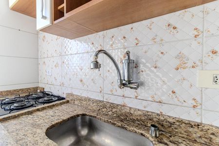 Cozinha de apartamento à venda com 2 quartos, 42m² em Luz, São Paulo