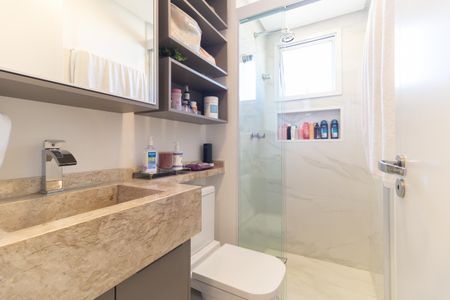 Apartamento à venda com 67m², 2 quartos e 1 vagaBanheiro Social 