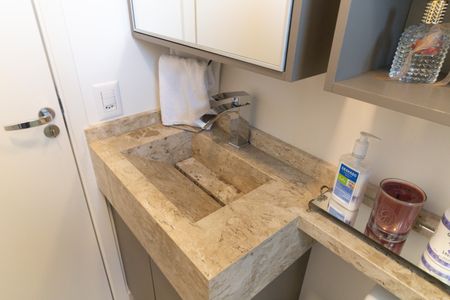 Apartamento à venda com 67m², 2 quartos e 1 vagaBanheiro Social 