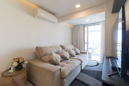 Sala de apartamento à venda com 2 quartos, 67m² em Vila Água Funda, São Paulo