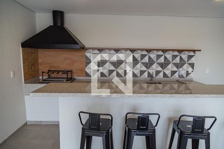 Área comum - Churrasqueira de apartamento para alugar com 2 quartos, 42m² em Vila Mira, São Paulo