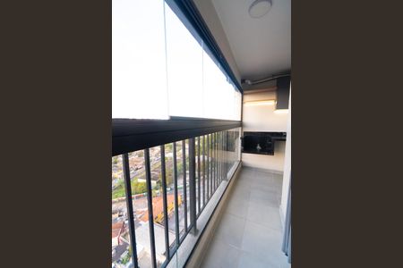 Sacada da Sala de apartamento para alugar com 2 quartos, 42m² em Vila Mira, São Paulo