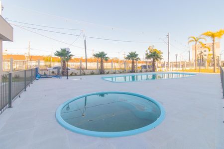 Área comum - Piscina de kitnet/studio para alugar com 1 quarto, 24m² em Hípica, Porto Alegre