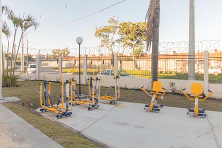 Área comum de kitnet/studio para alugar com 1 quarto, 24m² em Hípica, Porto Alegre