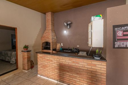 Área comum - Churrasqueira de casa à venda com 2 quartos, 250m² em Residencial Bordon, Sumaré