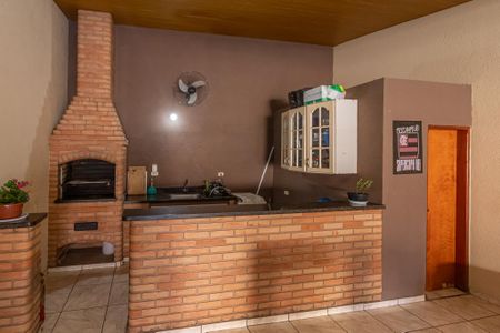 Área comum - Churrasqueira de casa à venda com 2 quartos, 250m² em Residencial Bordon, Sumaré