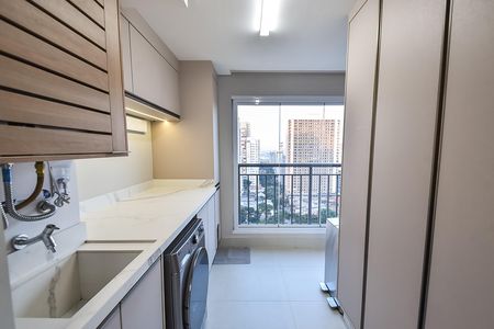 Área de serviço de apartamento à venda com 3 quartos, 125m² em Vila Dom Pedro I, São Paulo