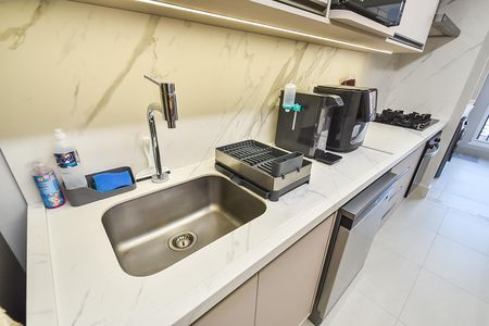 Cozinha de apartamento à venda com 3 quartos, 125m² em Vila Dom Pedro I, São Paulo
