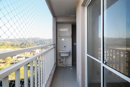 Varanda Sala de apartamento para alugar com 2 quartos, 43m² em Jardim Pioneira, Cotia