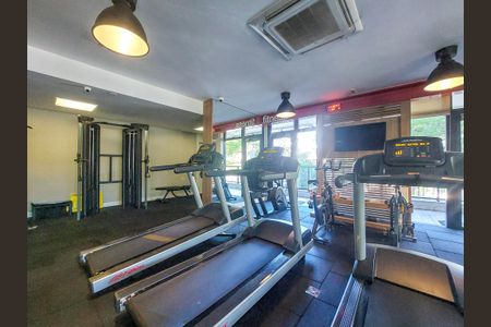 Studio para alugar com 39m², 1 quarto e 1 vaga Studio para alugar com 39m², 1 quarto e 1 vagaAcademia