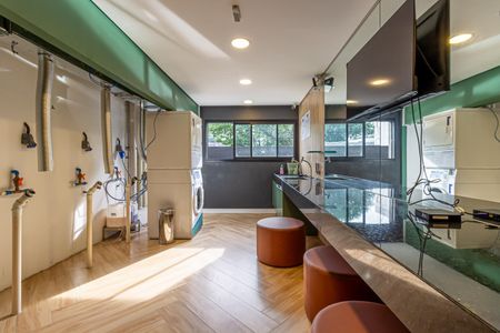 Studio para alugar com 39m², 1 quarto e sem vagaLavanderia