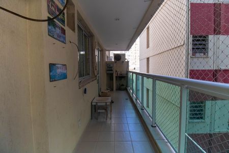 Varanda da Sala de apartamento para alugar com 3 quartos, 105m² em Icaraí, Niterói