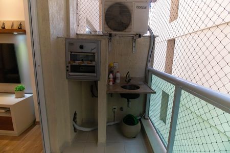 Varanda da Sala de apartamento para alugar com 3 quartos, 105m² em Icaraí, Niterói