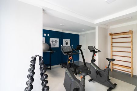 Apartamento para alugar com 40m², 1 quarto e sem vaga Apartamento para alugar com 40m², 1 quarto e sem vagaÁrea Comum - Academia