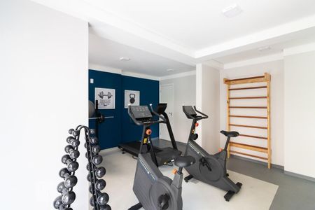 Apartamento para alugar com 40m², 1 quarto e sem vaga Apartamento para alugar com 40m², 1 quarto e sem vagaÁrea Comum - Academia
