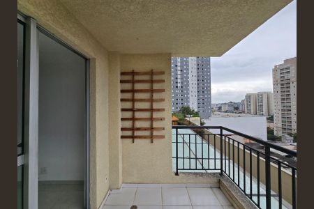 Varanda da Sala de apartamento para alugar com 3 quartos, 76m² em Picanço, Guarulhos