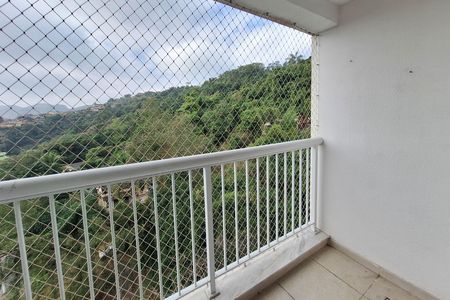 Varanda da Sala de apartamento à venda com 2 quartos, 60m² em Fonseca, Niterói