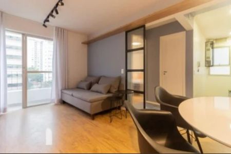 Foto 02 de apartamento para alugar com 1 quarto, 45m² em Itaim Bibi, São Paulo