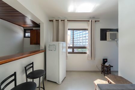 Sala de apartamento para alugar com 1 quarto, 35m² em Consolação, São Paulo
