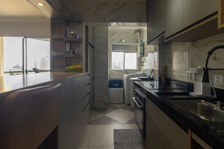 Cozinha e Área de Serviço de apartamento para alugar com 2 quartos, 66m² em Tatuapé, São Paulo