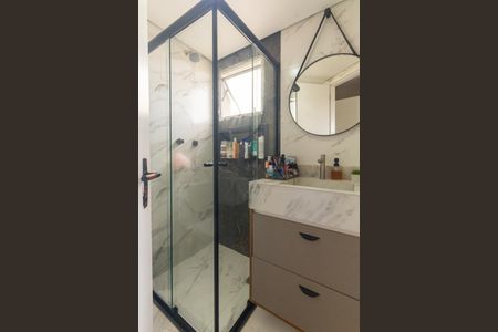 Banheiro da Suíte de apartamento para alugar com 2 quartos, 66m² em Tatuapé, São Paulo