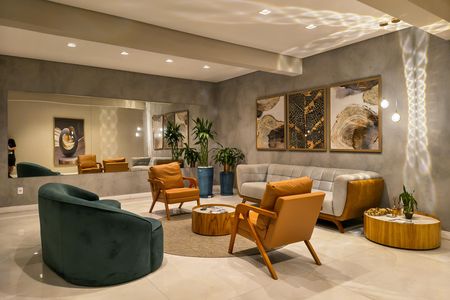 Apartamento para alugar com 78m², 2 quartos e 2 vagasHall da entrada 