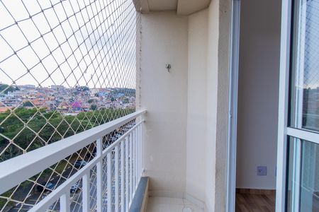 Varanda da Sala de apartamento para alugar com 2 quartos, 48m² em Chácara Granja Velha, Cotia