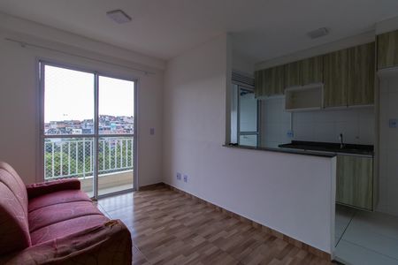 Sala de apartamento para alugar com 2 quartos, 48m² em Chácara Granja Velha, Cotia