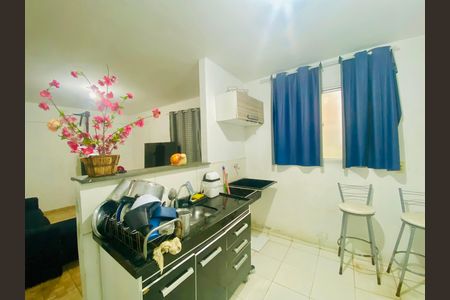 Cozinha de apartamento para alugar com 2 quartos, 46m² em Água Chata, Guarulhos