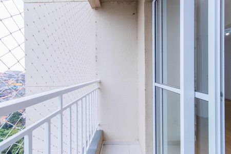 Varanda da Sala de apartamento para alugar com 2 quartos, 48m² em Chácara Granja Velha, Cotia