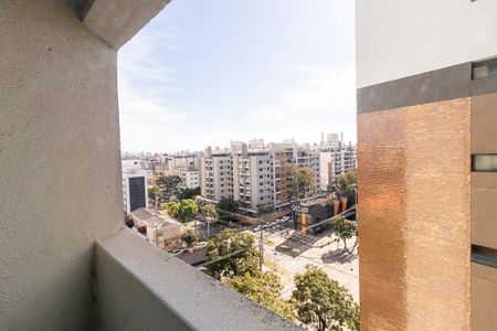 Vista da Sala de apartamento à venda com 1 quarto, 32m² em Vila Izabel, Curitiba