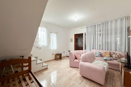 Sala de casa para alugar com 2 quartos, 114m² em Baeta Neves, São Bernardo do Campo