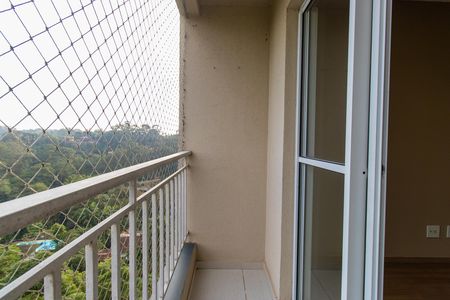 Varanda da Sala de apartamento para alugar com 2 quartos, 48m² em Chácara Granja Velha, Cotia