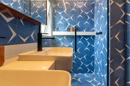 Apartamento para alugar com 107m², 3 quartos e 2 vagasBanheiro da Suíte 1