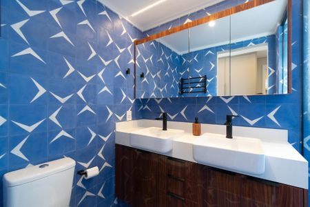 Apartamento para alugar com 107m², 3 quartos e 2 vagasBanheiro da Suíte 1