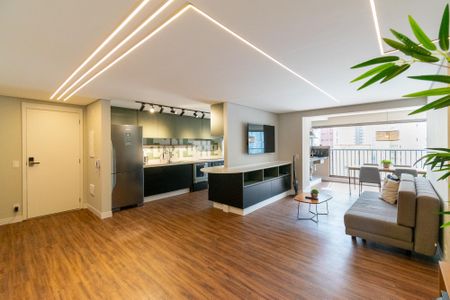 Sala de apartamento para alugar com 3 quartos, 107m² em Vila Santa Catarina, São Paulo