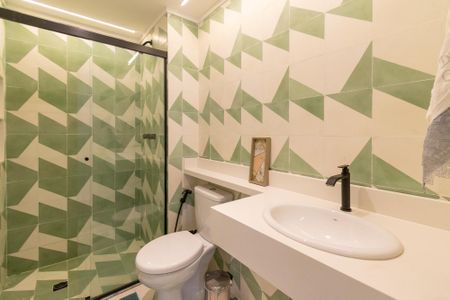 Apartamento para alugar com 107m², 3 quartos e 2 vagasBanheiro Social