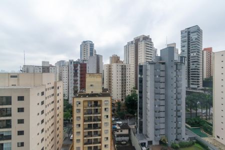 Apartamento para alugar com 107m², 3 quartos e 2 vagasVista da  Varanda