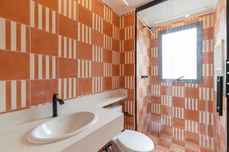 Apartamento para alugar com 107m², 3 quartos e 2 vagasBanheiro da Suíte 2