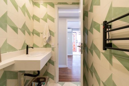 Apartamento para alugar com 107m², 3 quartos e 2 vagasBanheiro Social