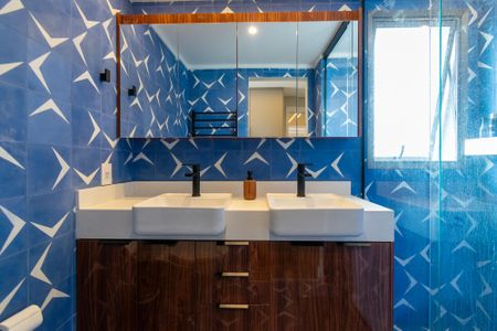 Apartamento para alugar com 107m², 3 quartos e 2 vagasBanheiro da Suíte 1