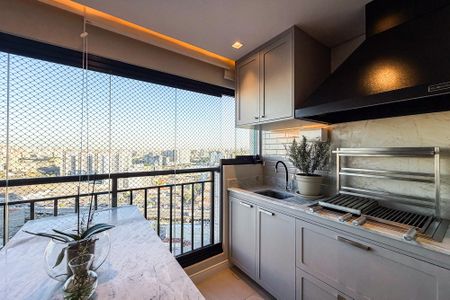 Apartamento à venda com 105m², 2 quartos e 2 vagas Apartamento à venda com 105m², 2 quartos e 2 vagasVaranda gourmet