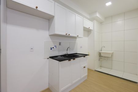 Cozinha de apartamento para alugar com 2 quartos, 35m² em Vila Andrade, São Paulo