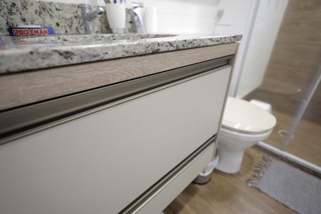 Apartamento à venda com 69m², 3 quartos e 2 vagasBanheiro 1