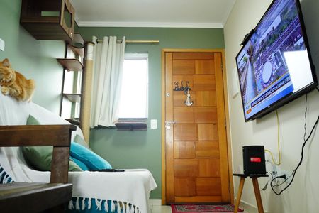 Sala de apartamento para alugar com 2 quartos, 50m² em Chácara Seis de Outubro, São Paulo