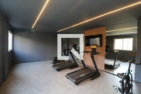 Apartamento para alugar com 38m², 2 quartos e sem vaga Apartamento para alugar com 38m², 2 quartos e sem vagaAcademia
