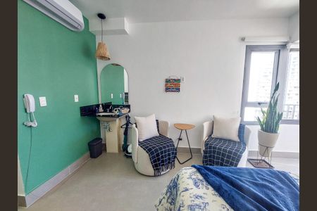 Studio para alugar com 21m², 1 quarto e sem vaga