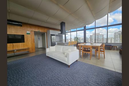 Studio para alugar com 21m², 1 quarto e sem vaga Studio para alugar com 21m², 1 quarto e sem vagaÁrea comum - Salão de festas