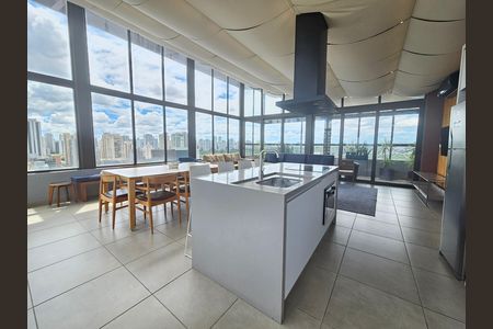 Studio para alugar com 21m², 1 quarto e sem vaga Studio para alugar com 21m², 1 quarto e sem vagaÁrea comum - Salão de festas